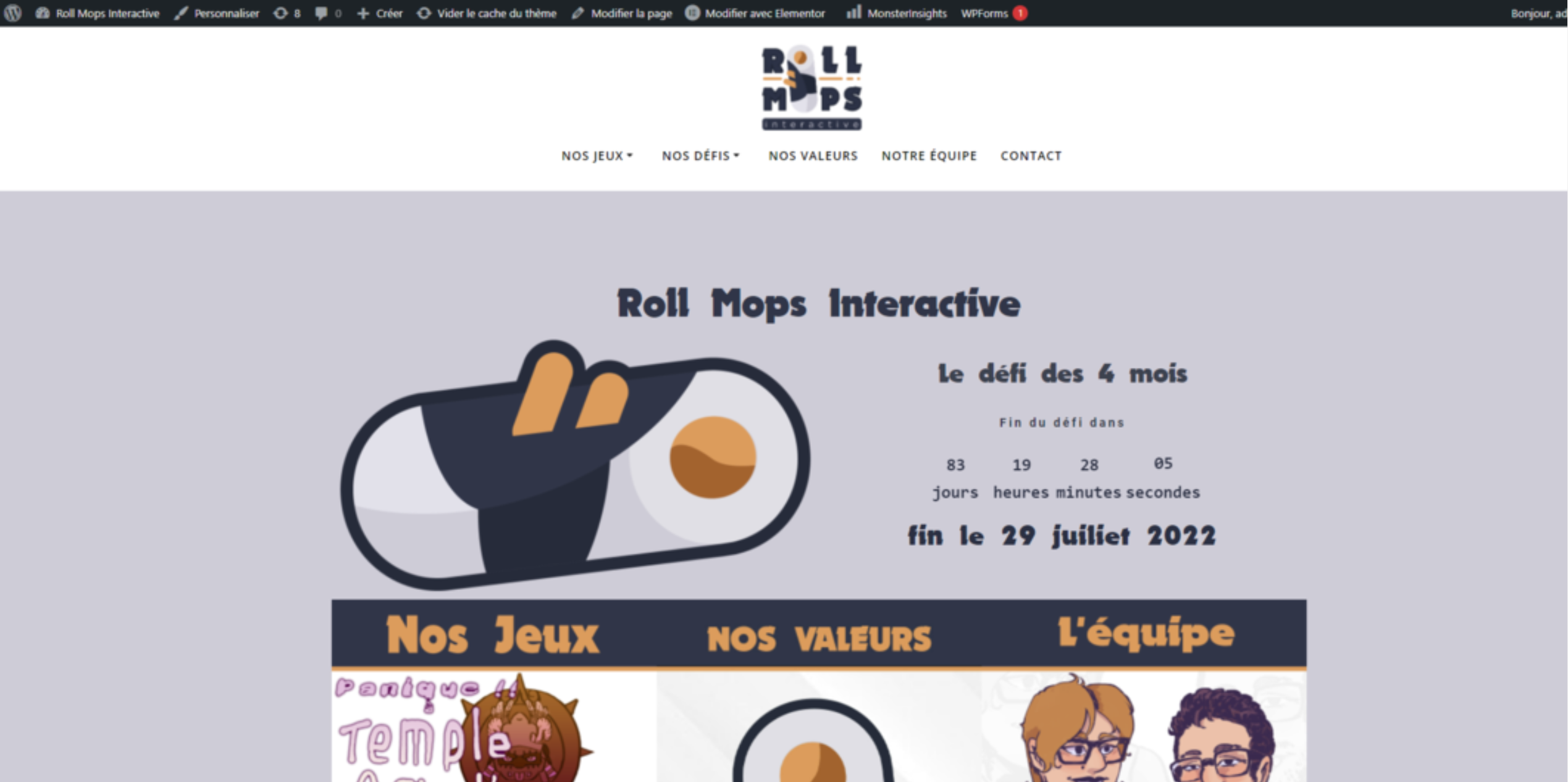 Roll Mops Interactive (Image not created for moment)