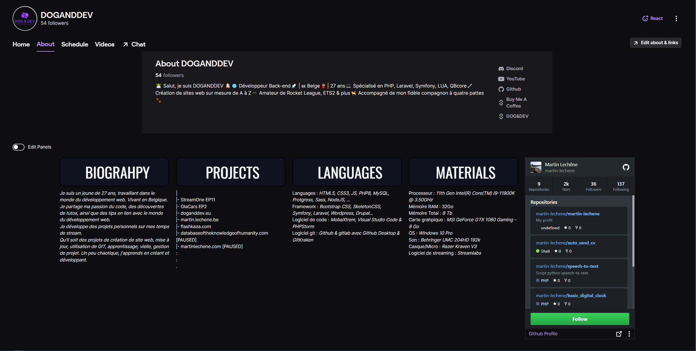 StreamCrea project screenshot